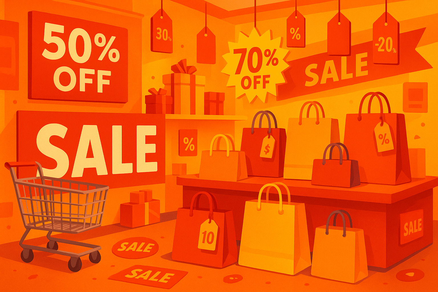 sale store